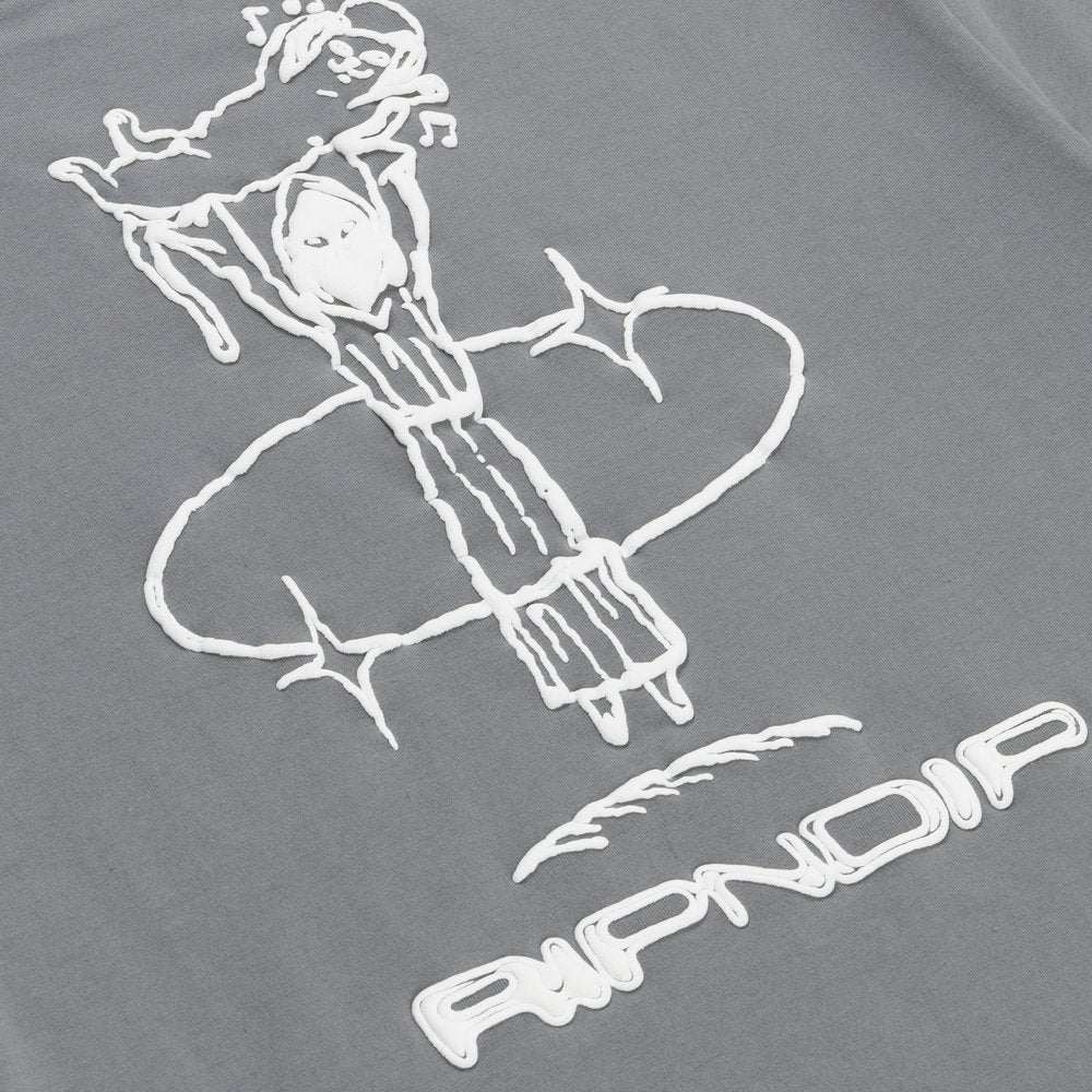 RIPNDIP SATURN CROPPED BABY TEE GREY