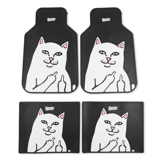 RIPNDIP LORD NERMAL CAR FLOOR MAT BLACK