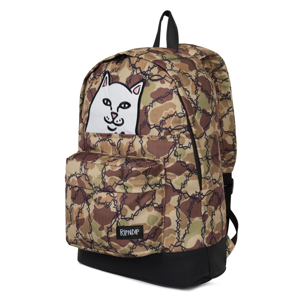 RIPNDIP WIRED BACKPACK KHAKI CAMO