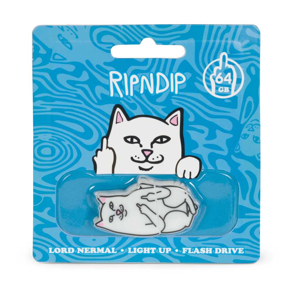 RIPNDIP LORD NERMAL FLASH DRIVE WHITE