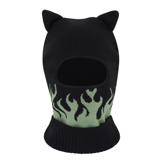 RIPNDIP VOLT KITTY EARS BALACLAVA BLACK