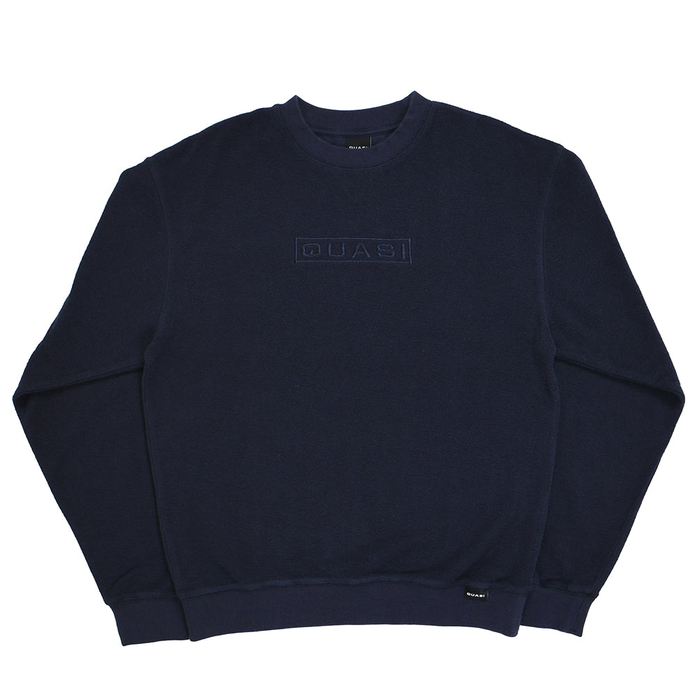 QUASI LOOPED CREW SWEATER