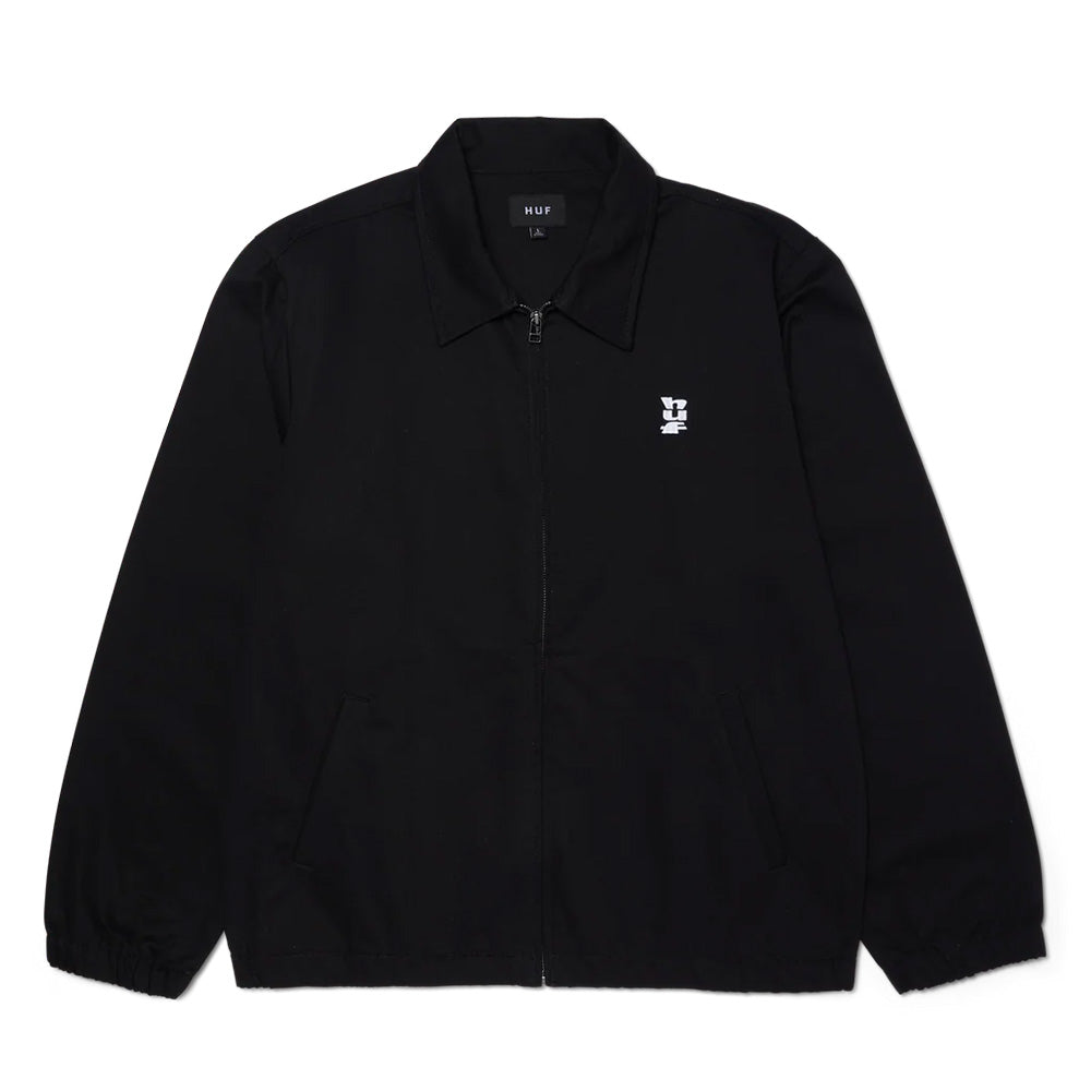 HUF SET MEGABLAST SHOP JACKET BLACK