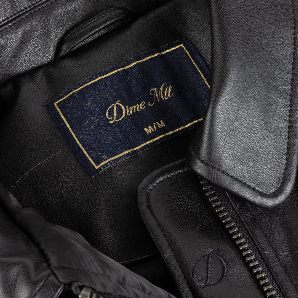 DIME DEBOSSED WAVY JACKET BLACK