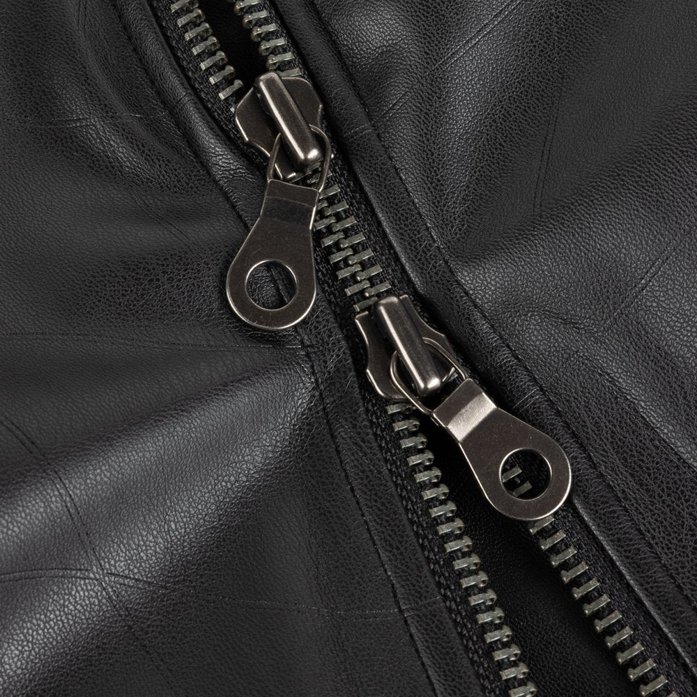 DIME DEBOSSED WAVY JACKET BLACK