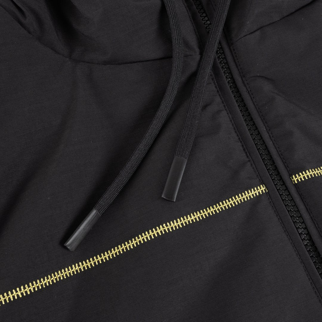 Quilted Ripstop Jacket Black