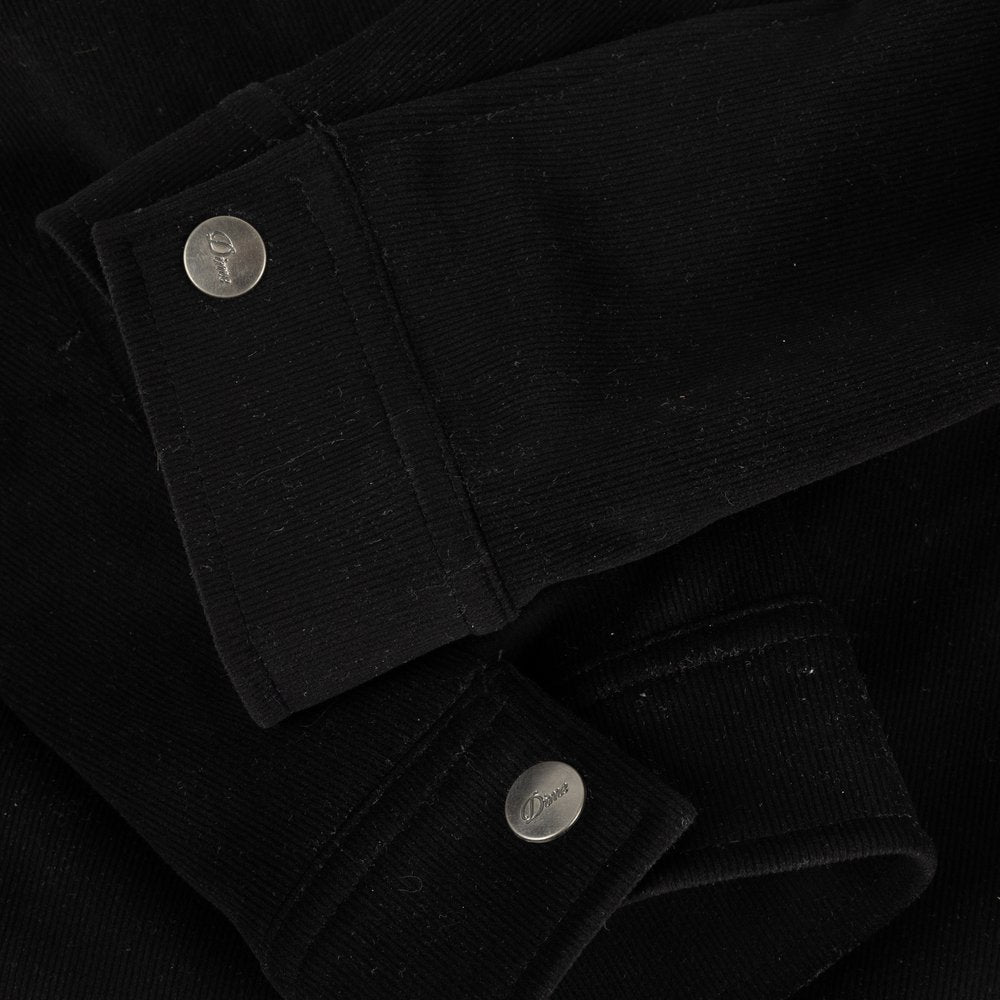 DIME CORD ZIP JACKET BLACK