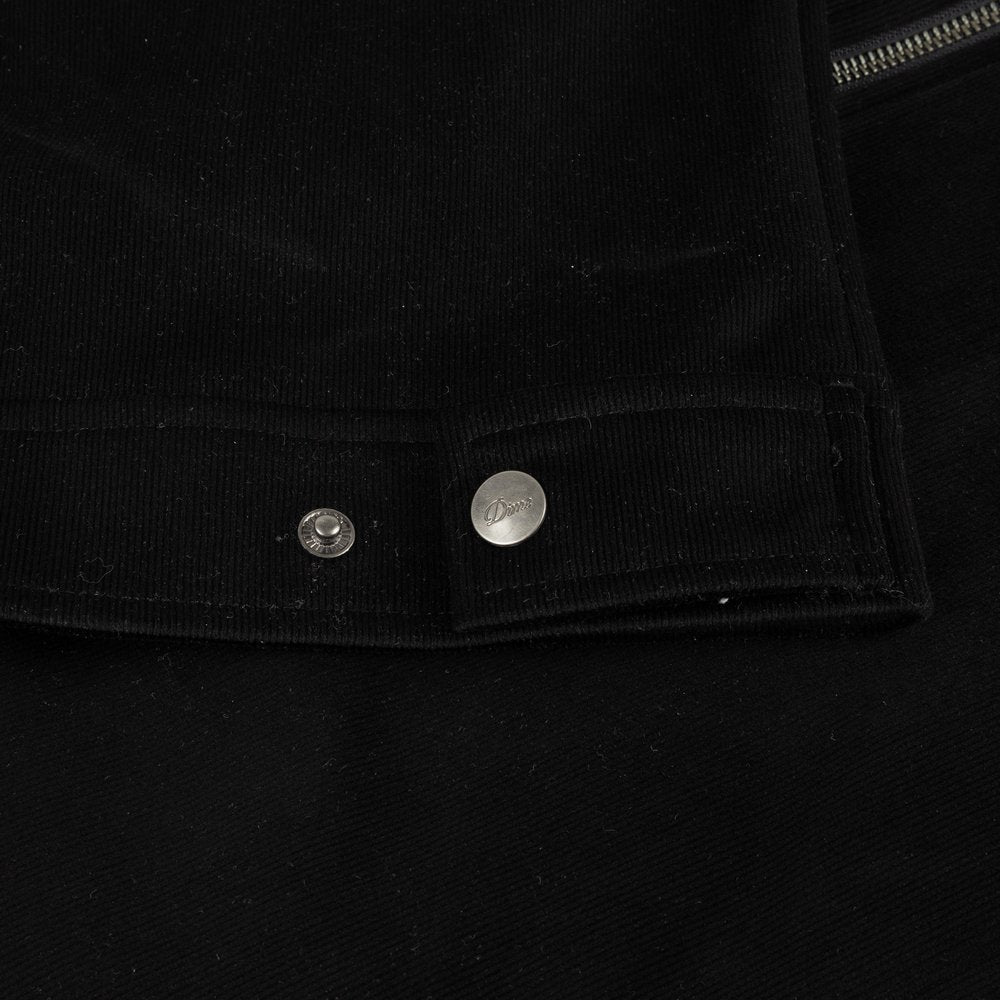 DIME CORD ZIP JACKET BLACK