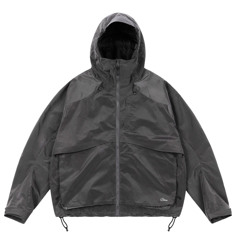 DIME TAFFETA WINDBREAKER BLACK