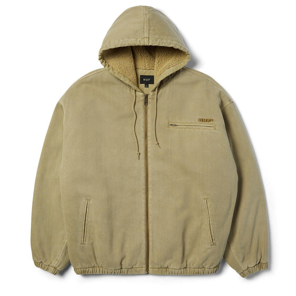 HUF WHAT A JUNGLE WORK JACKET CREAM