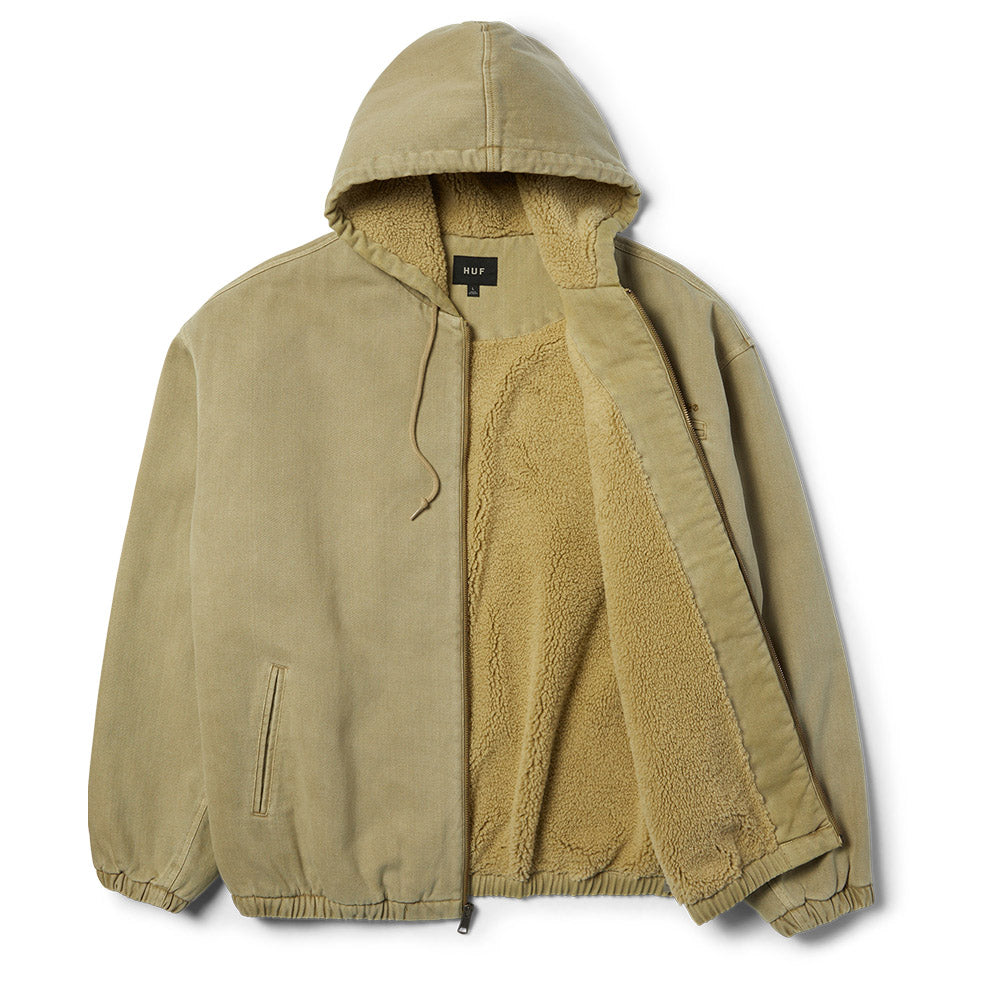 HUF WHAT A JUNGLE WORK JACKET CREAM