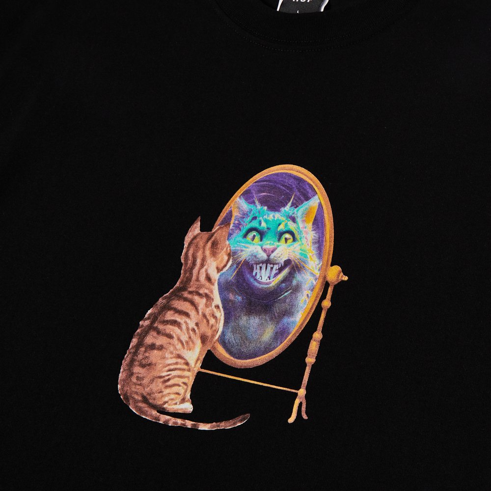 HUF MIRROR TEE BLACK