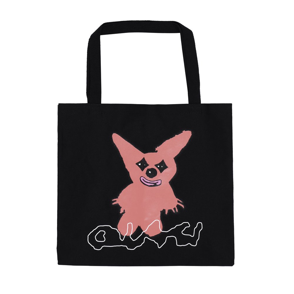 QUASI PLUSHIE TOTE BLACK