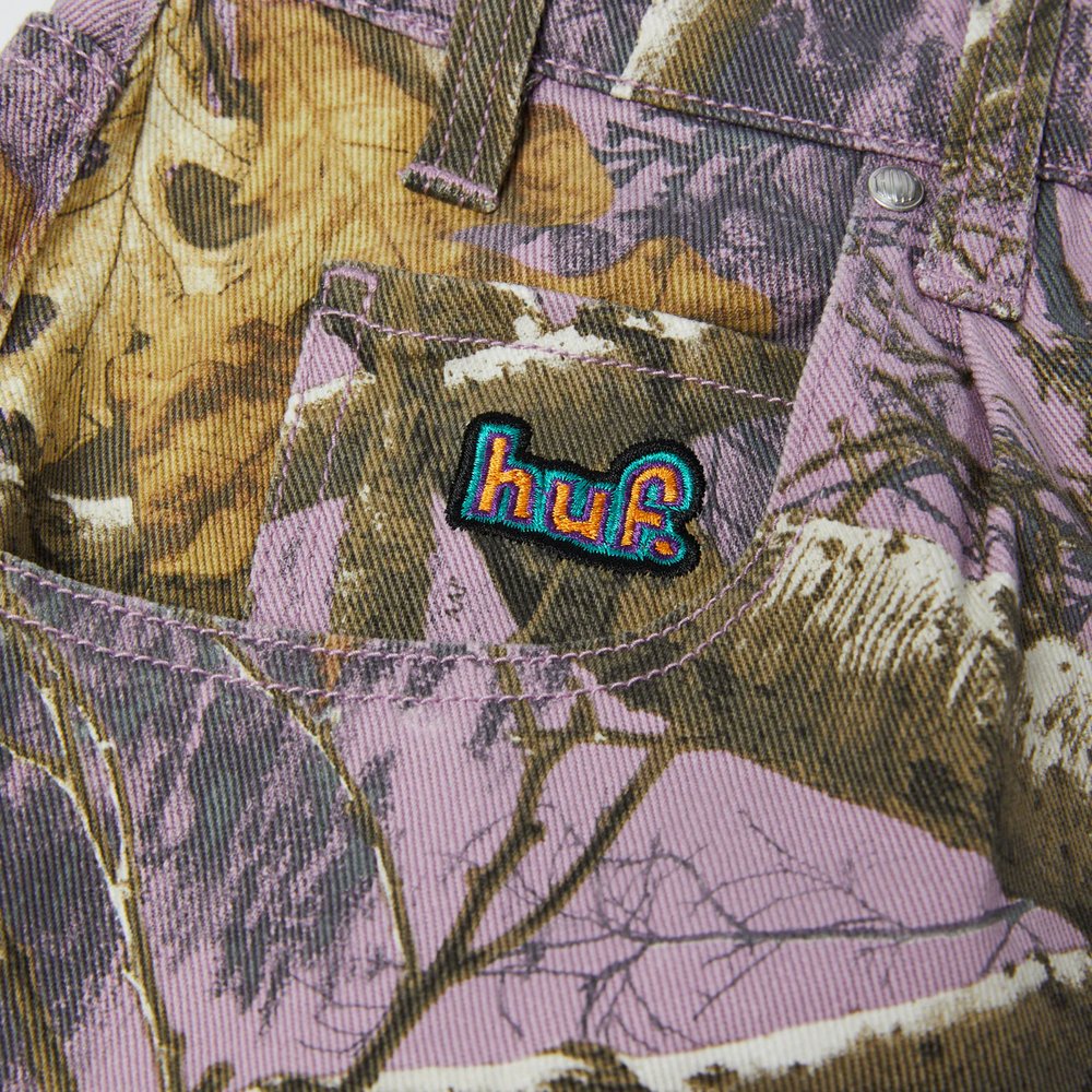 HUF X REALTREE CROMER SHORT PURPLE