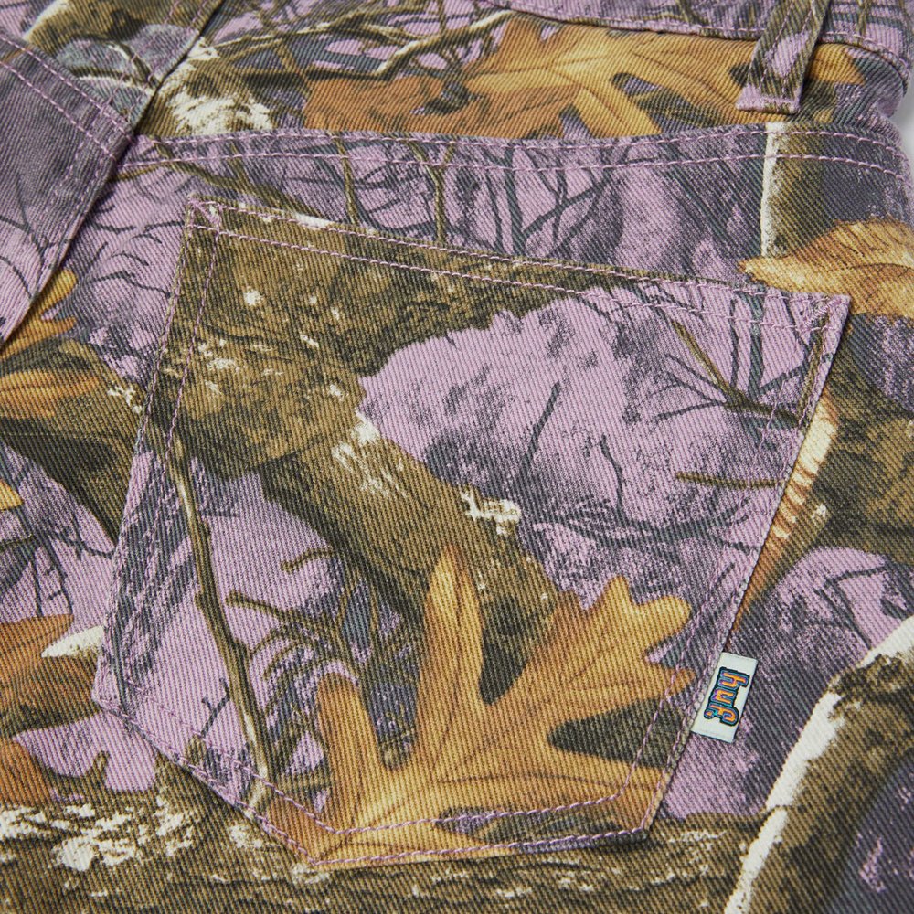 HUF X REALTREE CROMER SHORT PURPLE
