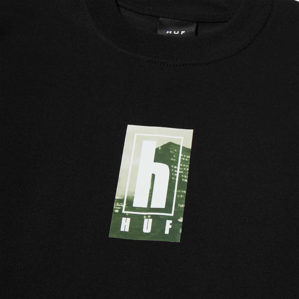 HUF ROADS TEE BLACK