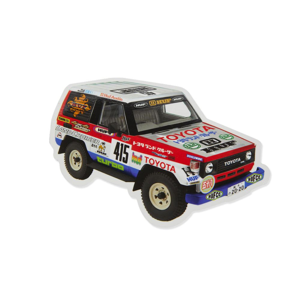 HUF X TOYOTA SAHARA RALLY MAGNET