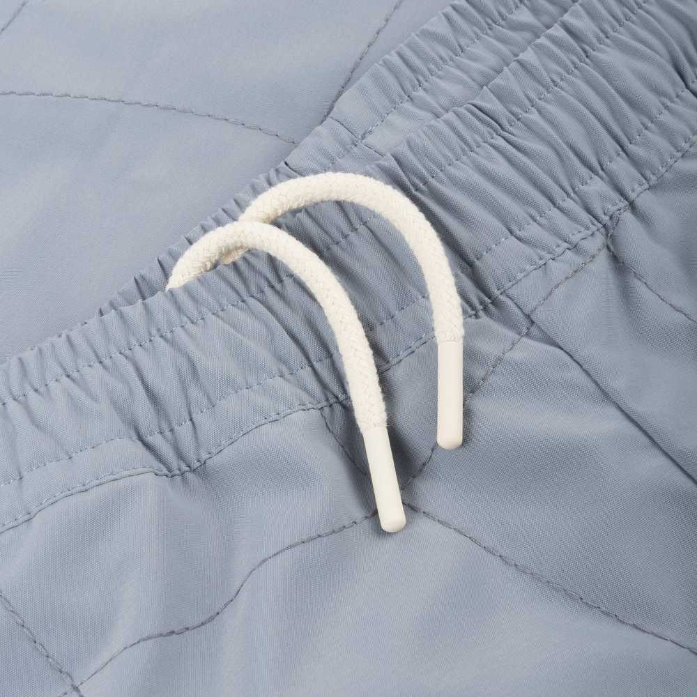 DIME WAVE QUILTED SHORTS LIGHT BLUE