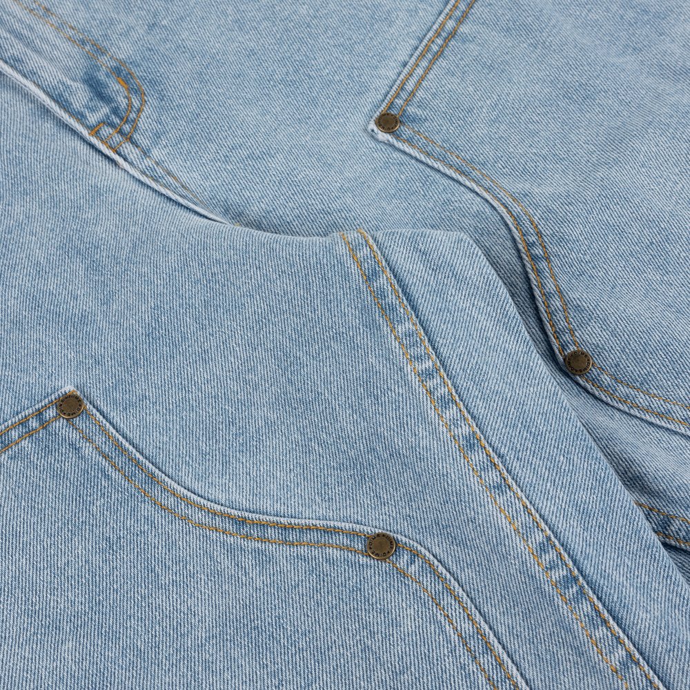 DIME CARPENTER DENIM SHORTS BLUE