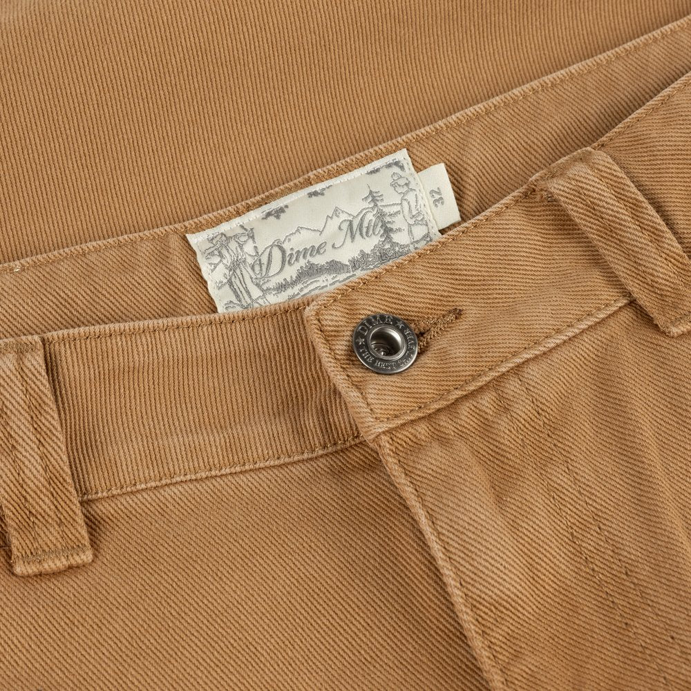 DIME CLASSIC DENIM SHORTS CARAMEL