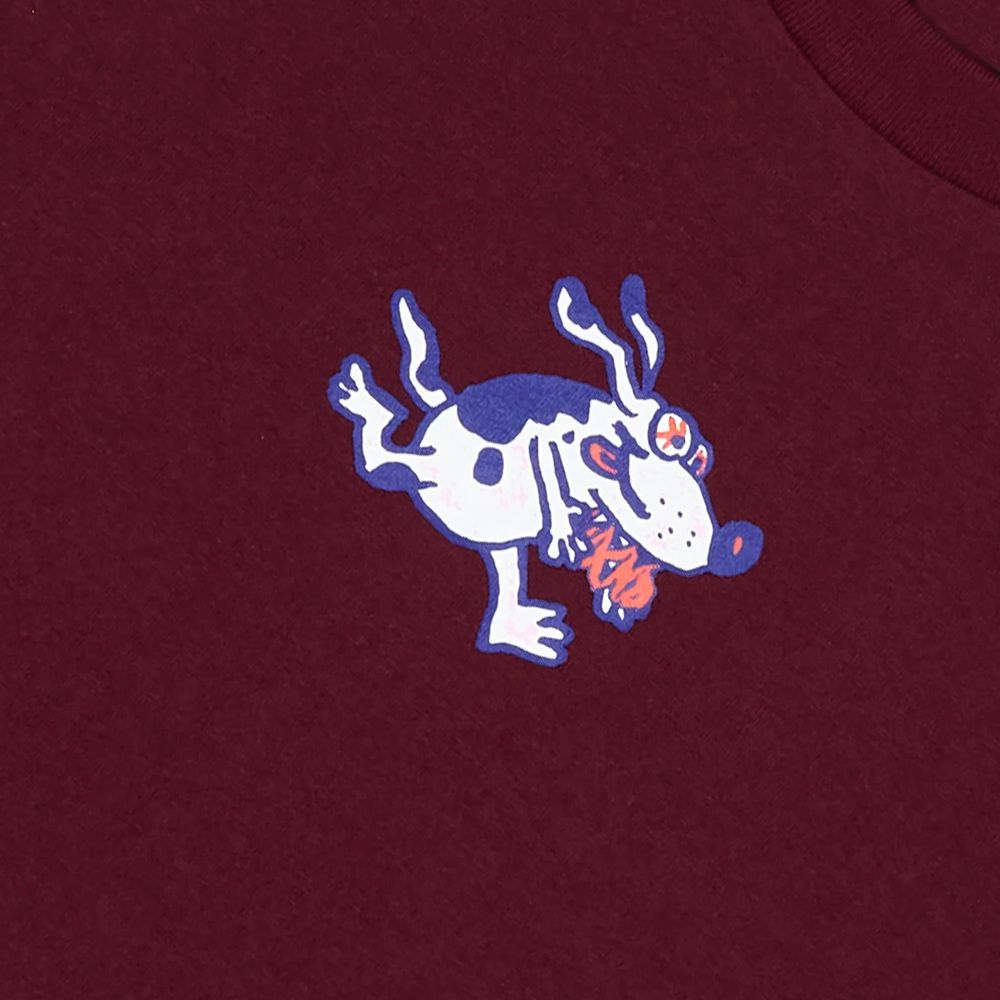 WKND SPARKY TEE BURGUNDY