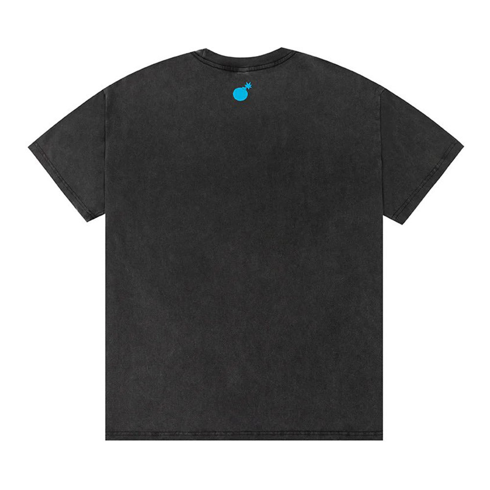 THE HUNDREDS Y2K BAR LOGO TEE BLACK