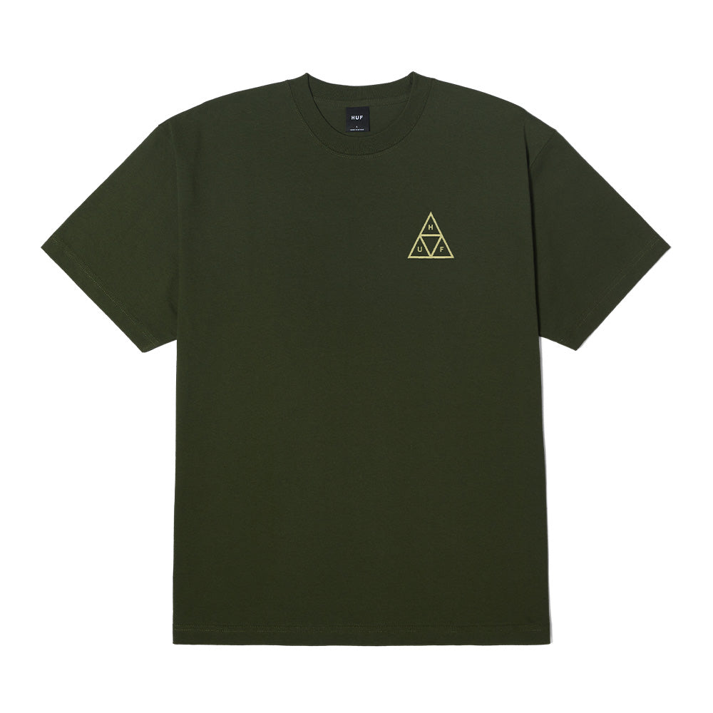 HUF SET TT TEE DARK GREEN