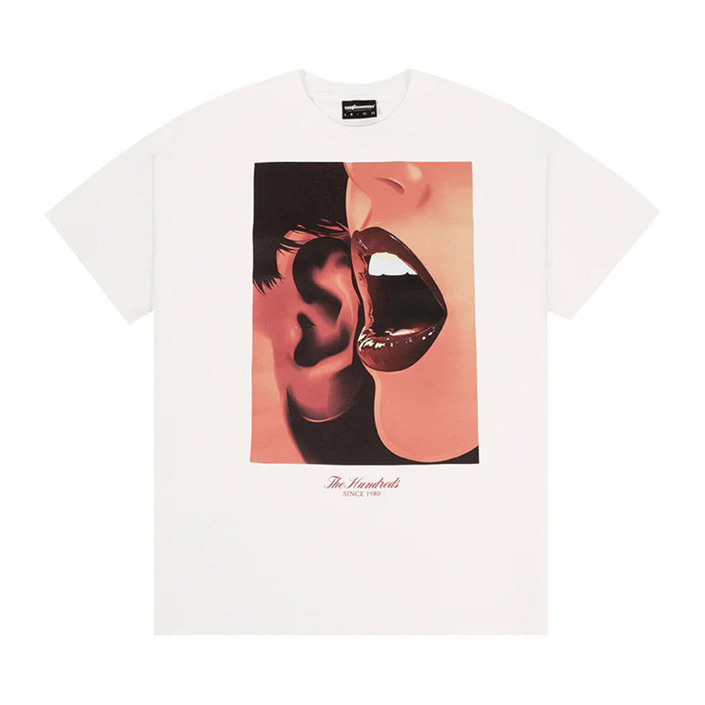THE HUNDREDS RUMORS TEE WHITE