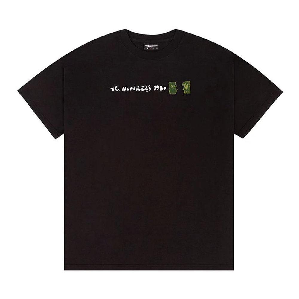 THE HUNDREDS CAMO WILDFIRE TEE BLACK