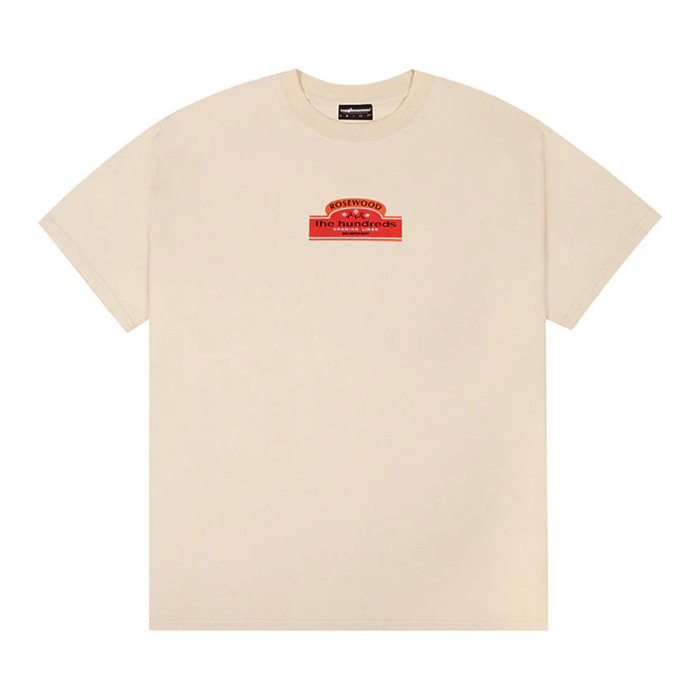 THE HUNDREDS FLOWERS '25 TEE CREAM