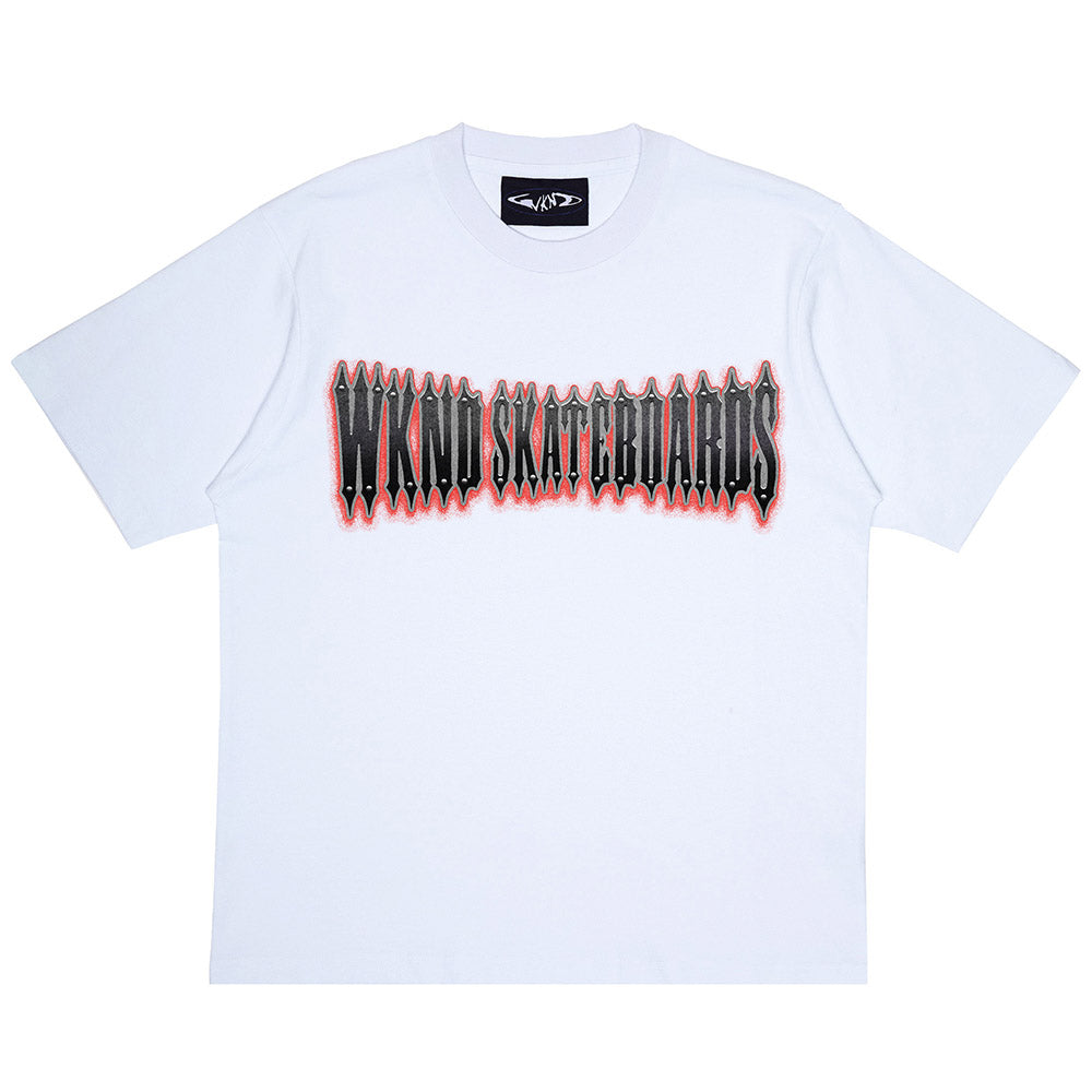 WKND WROUGHT TEE WHITE