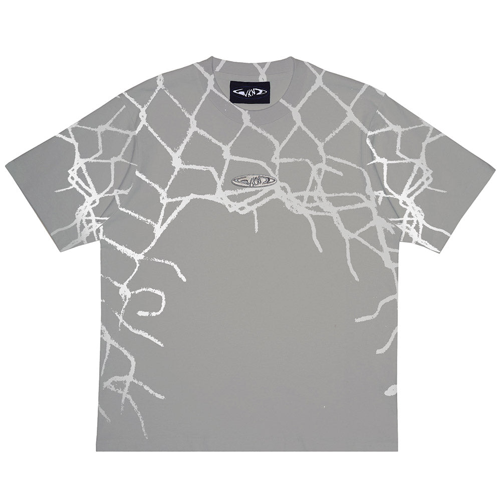 WKND FISHBONE EMBLEM TEE GREY