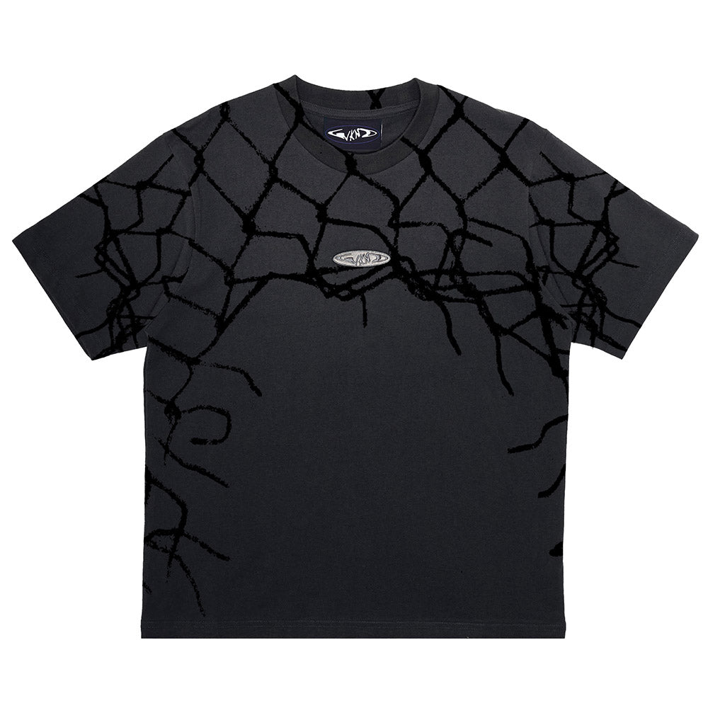 WKND FISHBONE EMBLEM TEE BLACK