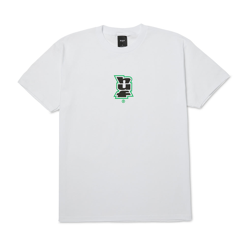HUF MEGABLAST MULTI TEE WHITE