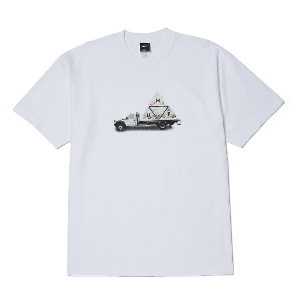 HUF HIGH CLEARANCE TEE WHITE