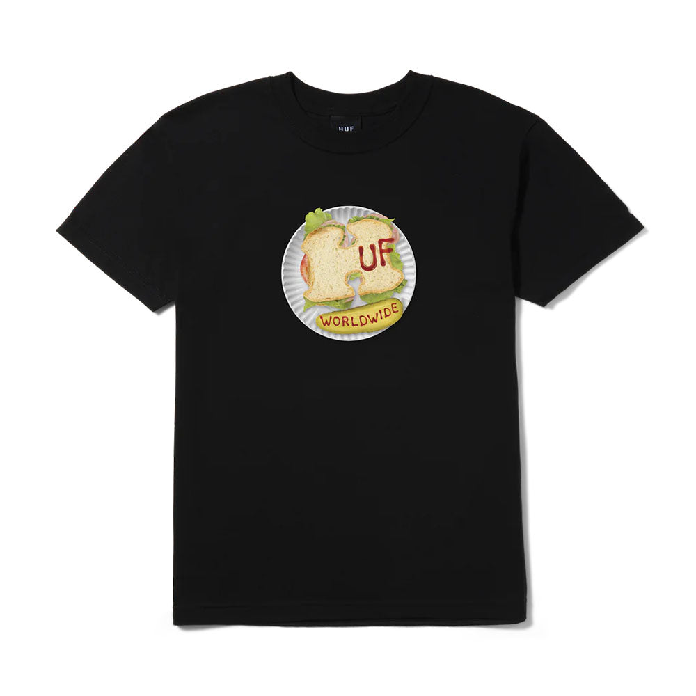 HUF AL FRESCO TEE BLACK