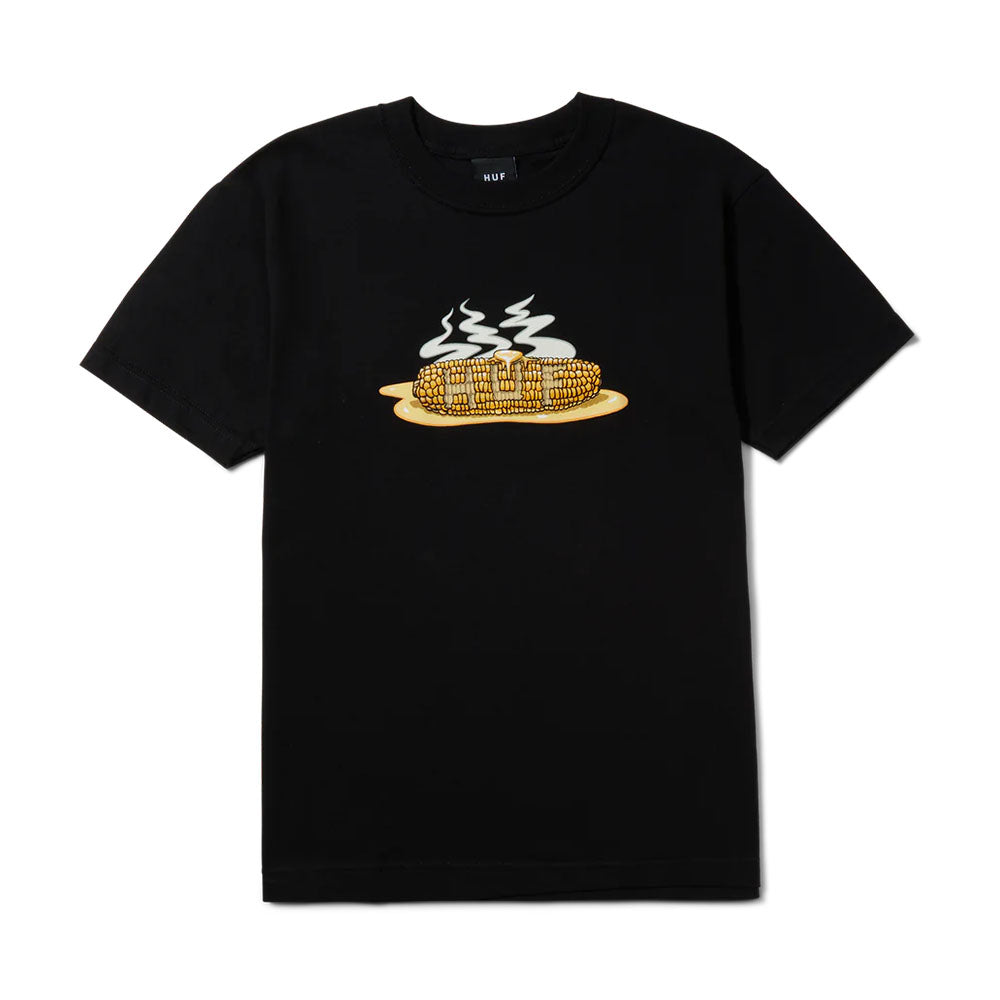 HUF ON THE COB TEE BLACK