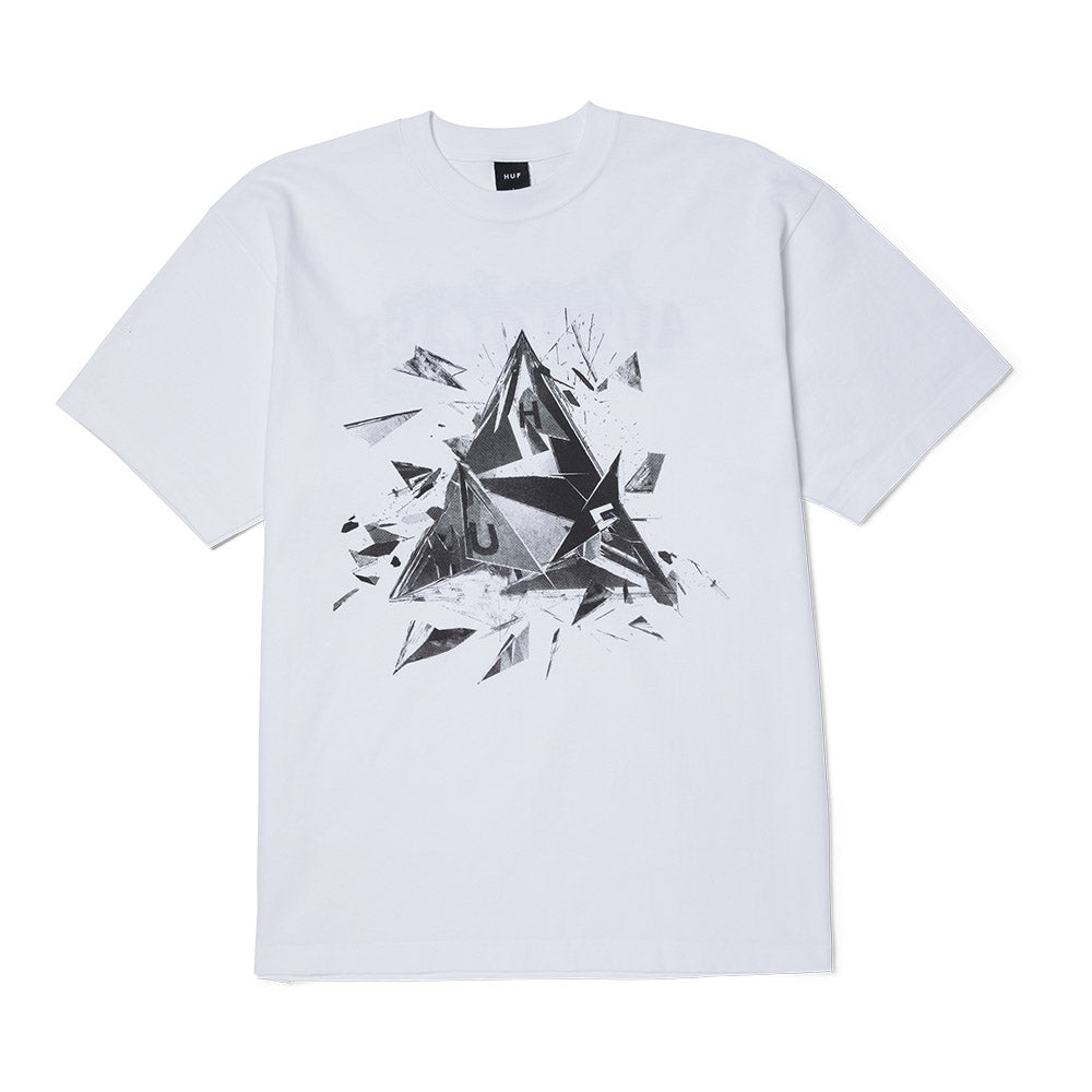 HUF AUTO GLASS TEE WHITE