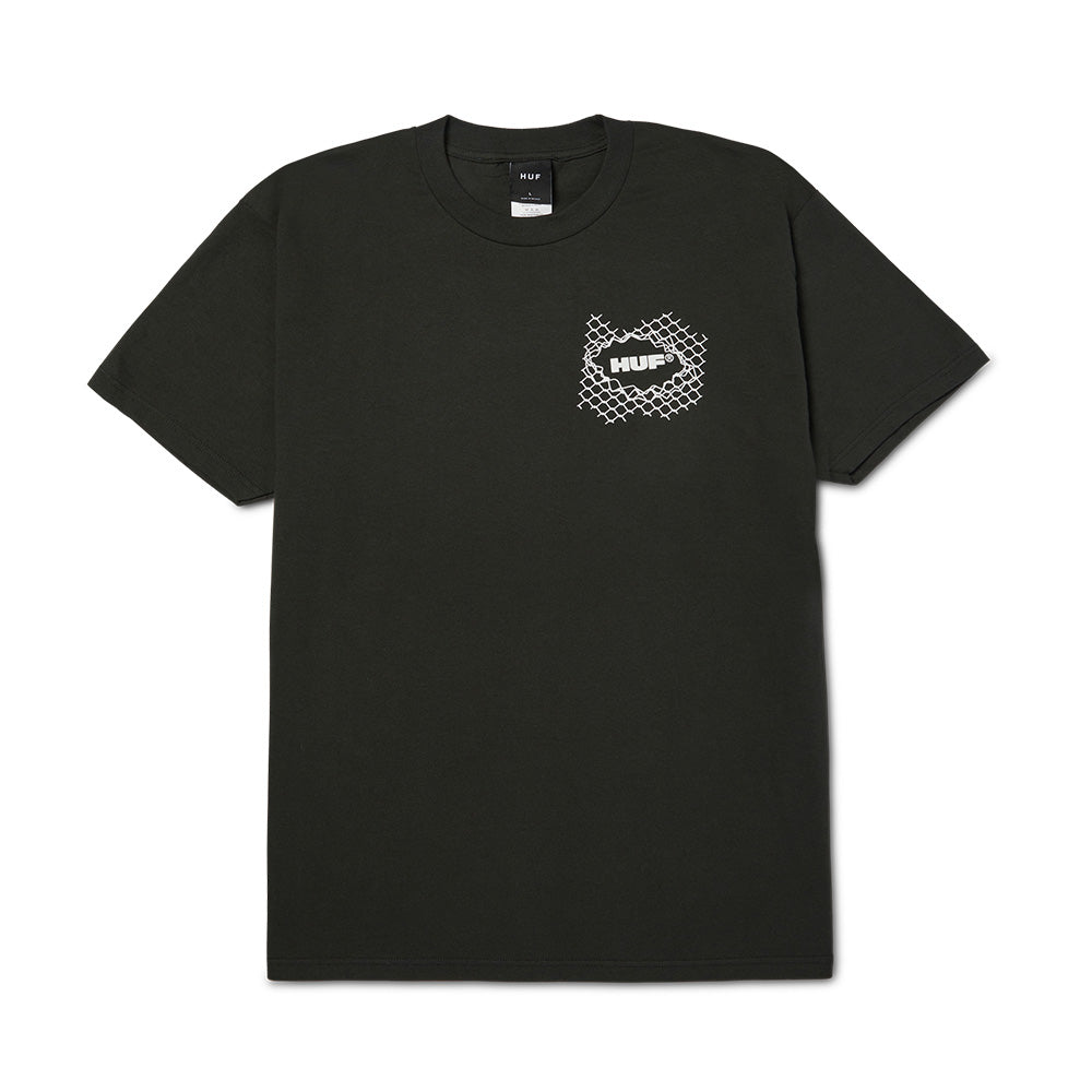HUF 4 THE DAWGS TEE BLACK