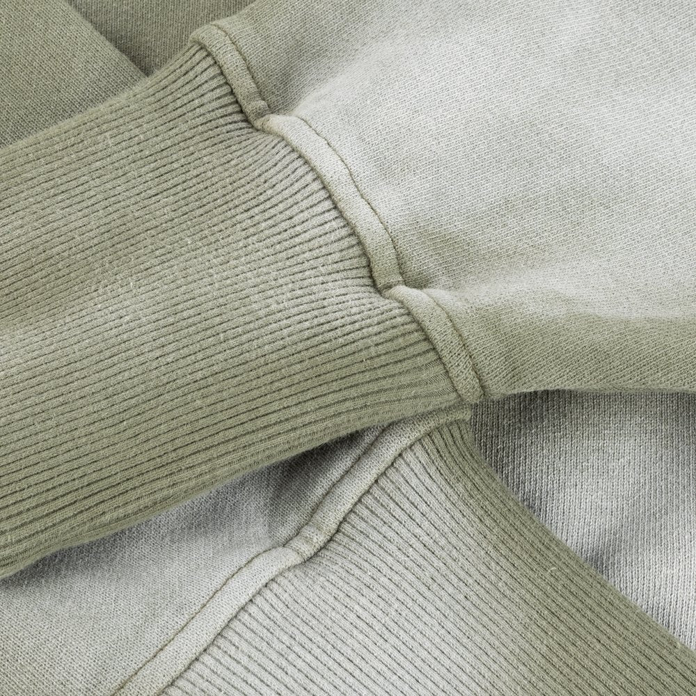 DIME CROPPED ZIP HOODIE OLIVE