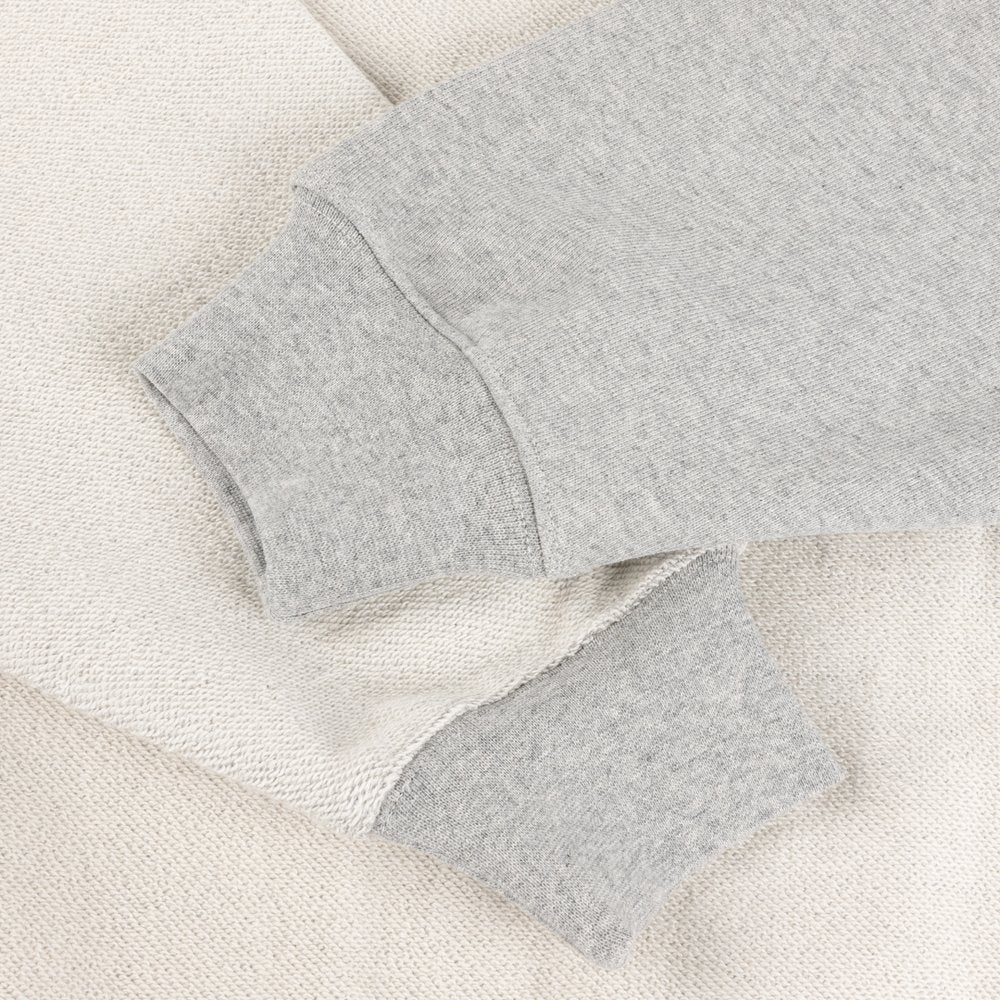 DIME REVERSE FRENCH TERRY ZIP GREY