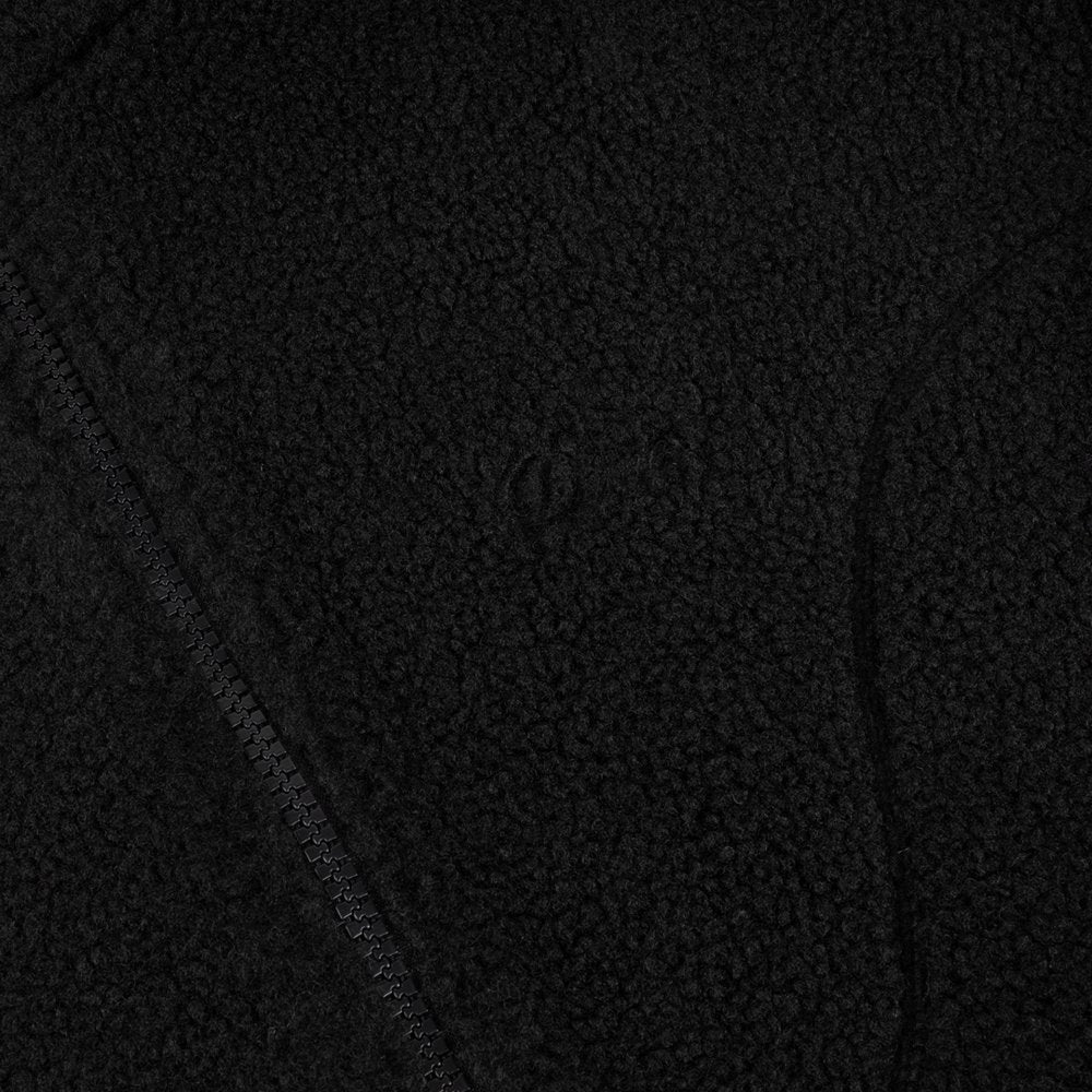 DIME POLAR FLEECE SHERPA ZIP BLACK