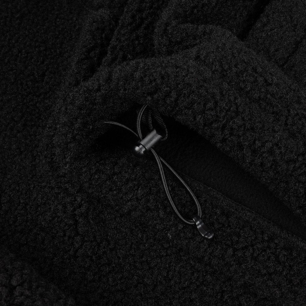 DIME POLAR FLEECE SHERPA ZIP BLACK