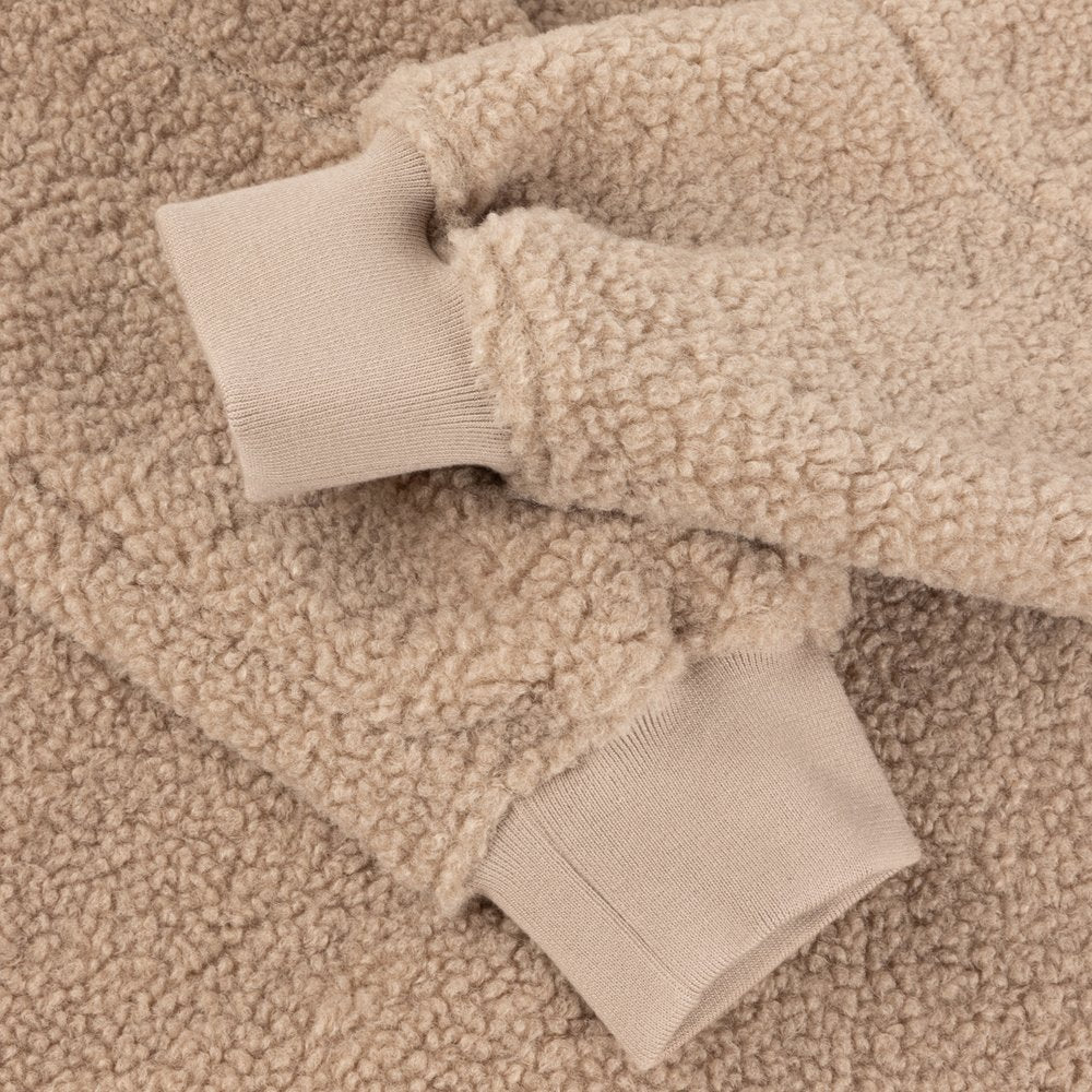 DIME POLAR FLEECE SHERPA ZIP CREAM