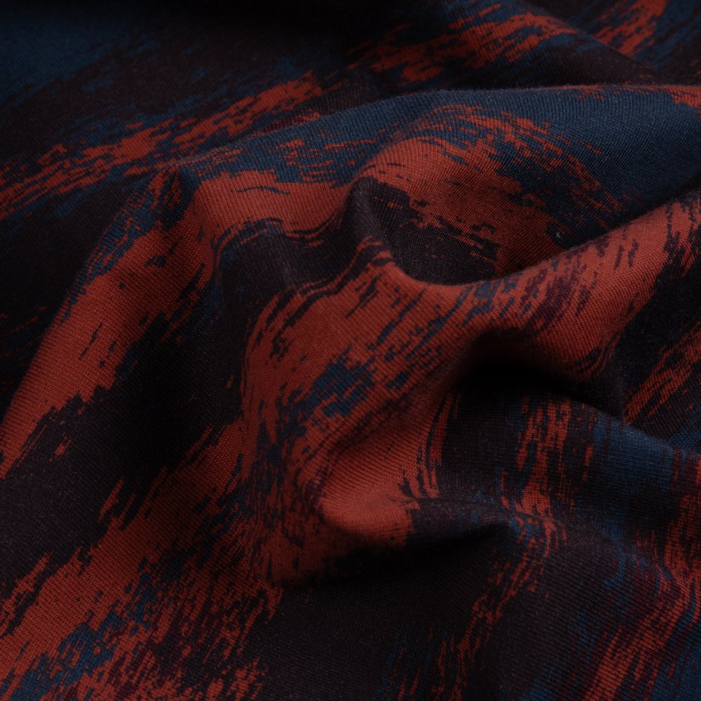 DIME BRUSHSTROKE LS SHIRT BURGUNDY