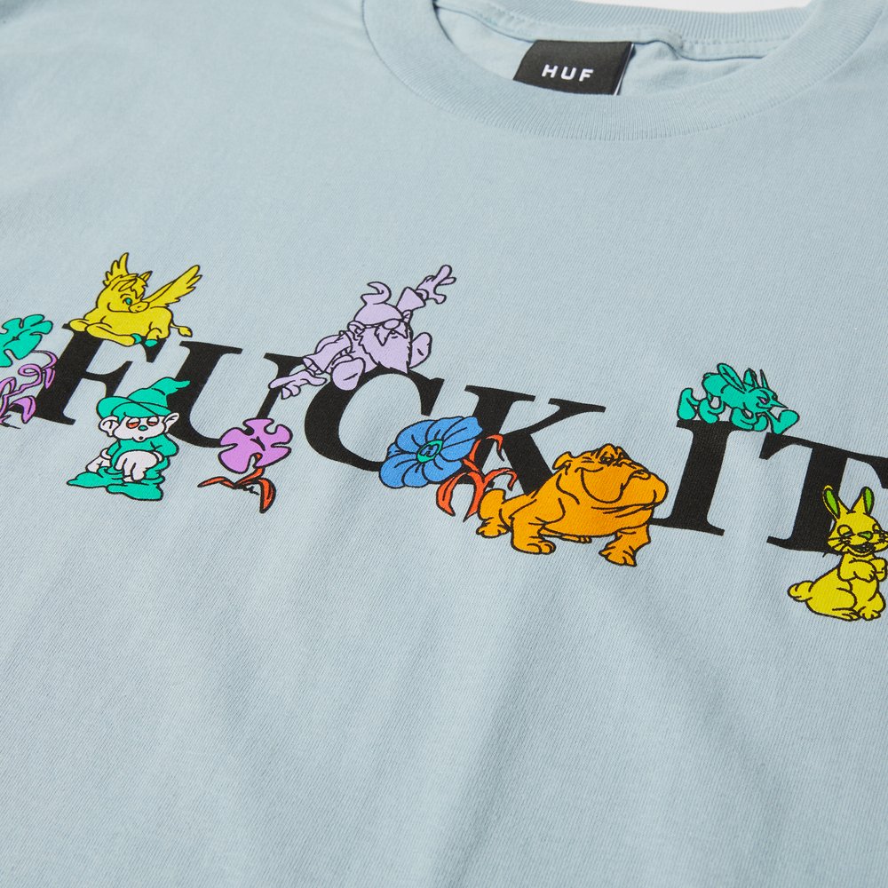 HUF TRIP TEE LIGHT BLUE