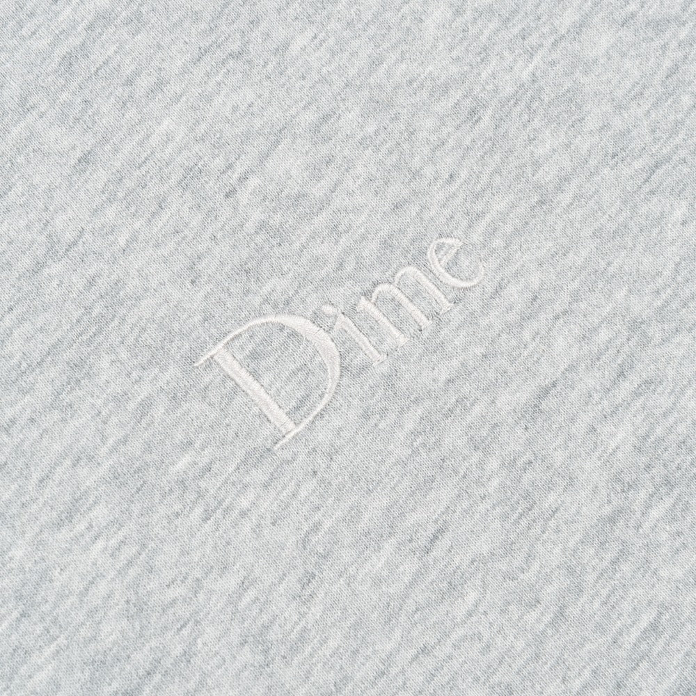 DIME CLASSIC SMALL LOGO TEE GREY