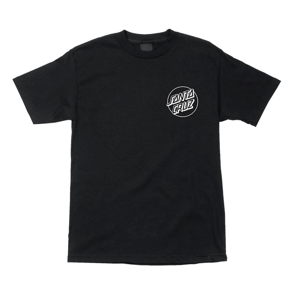 SANTA CRUZ OPUS DOT TEE BLACK