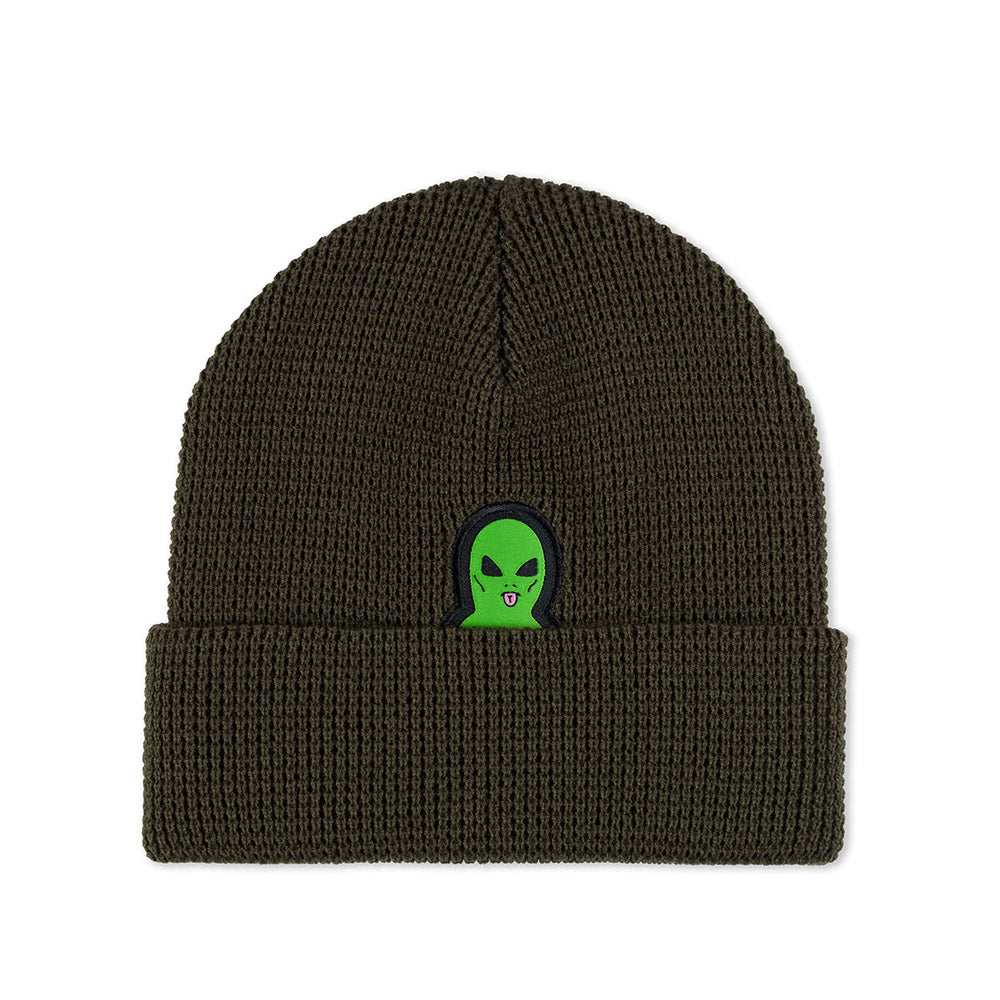 RIPNDIP LORD ALIEN BEANIE OLIVE
