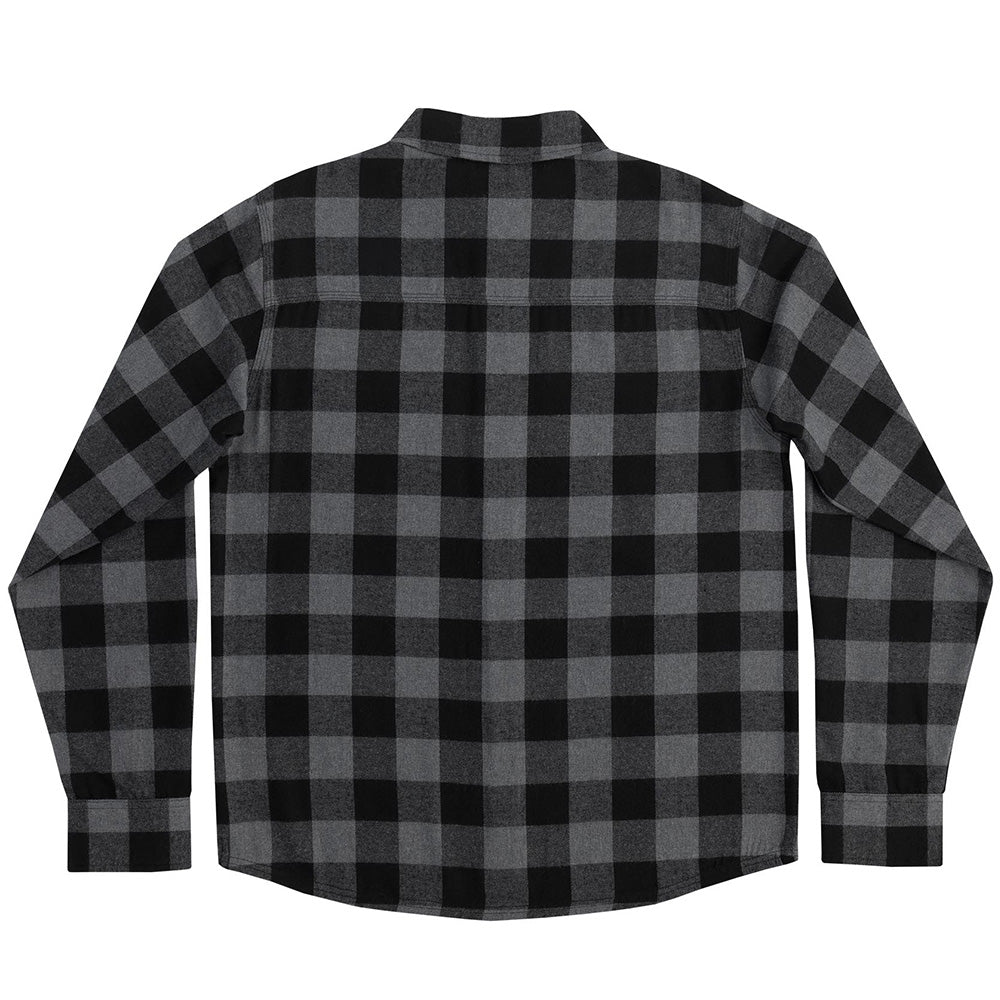 INDEPENDENT BELMONT LS FLANNEL TOP GREY